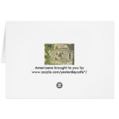 Montezumas Aztekenreich, Antique World Map, 1577 (Rückseite Horizontal)