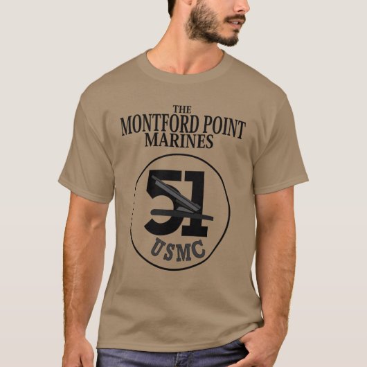 MONTFORD MARINES 51. BATTALION T-Shirt (Vorderseite)
