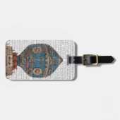 Montgolfier Aerostatique Heißluftballon Gepäckanhänger (Vorderseite horizontal)