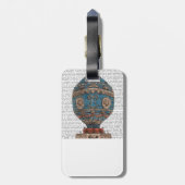 Montgolfier Aerostatique Heißluftballon Gepäckanhänger (Rückseite vertikal)