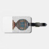 Montgolfier Aerostatique Heißluftballon Gepäckanhänger (Rückseite horizontal)