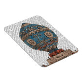 Montgolfier Aerostatique Heißluftballon Magnet (Rechte Seite)