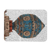 Montgolfier Aerostatique Heißluftballon Magnet (Horizontal)