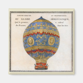 Montgolfier Brüder Heißluftballon Magnet