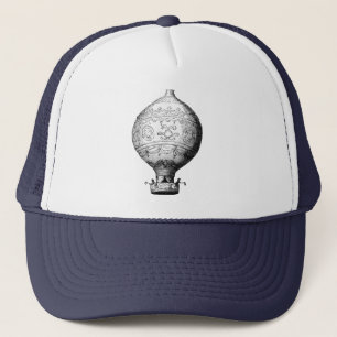 Montgolfier Vintager Heißluftballon Truckerkappe