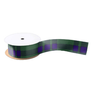 Montgomerie Clan karierter schottischer Tartan Satinband
