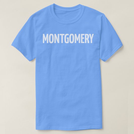 Montgomery 1 T-Shirt (Design vorne)