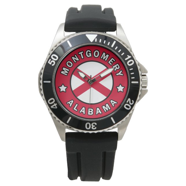 Montgomery Alabama Armbanduhr (Vorderseite)