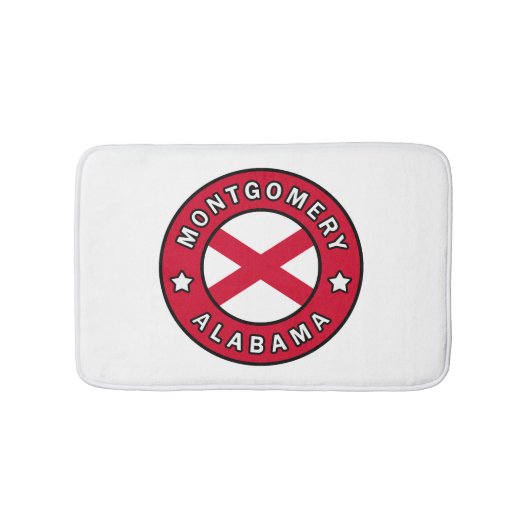 Montgomery Alabama Badematte (Vorderseite)