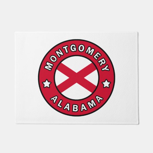 Montgomery Alabama Fußmatte (Vorderseite)