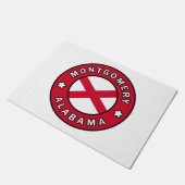 Montgomery Alabama Fußmatte (Schrägansicht)