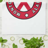 Montgomery Alabama Geschirrtuch (Gefaltet)