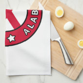 Montgomery Alabama Geschirrtuch (Viertel Falte)