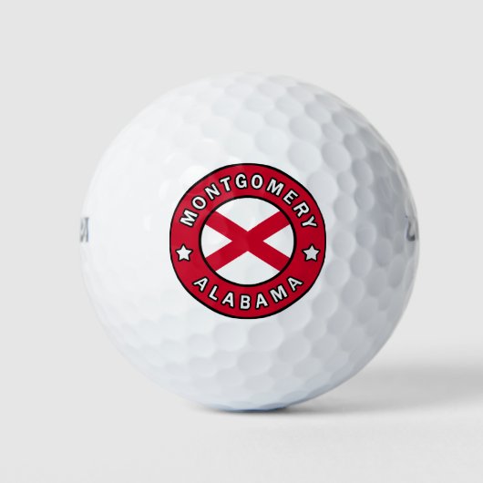 Montgomery Alabama Golfball (Vorderseite)
