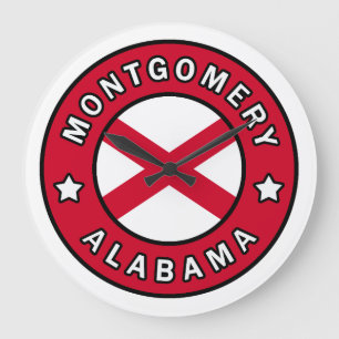 Montgomery Alabama Große Wanduhr