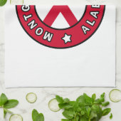 Montgomery Alabama Handtuch (Gefaltet)