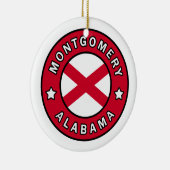 Montgomery Alabama Keramik Ornament (Rechts)