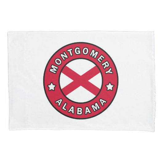 Montgomery Alabama Kissenbezug (Vorderseite)