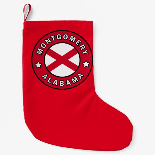 Montgomery Alabama Kleiner Weihnachtsstrumpf (Vorderseite)