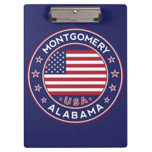 Montgomery, Alabama Klemmbrett
