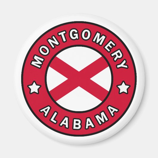 Montgomery Alabama Magnet (Vorne)