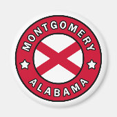 Montgomery Alabama Magnet (Vorne)