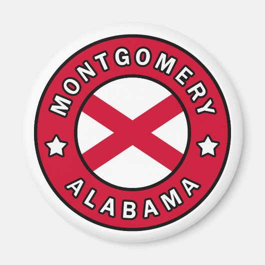 Montgomery Alabama Magnet (Vorne)