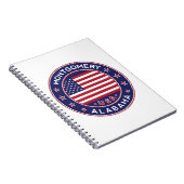 Montgomery, Alabama Notizblock (Rechte Seite)