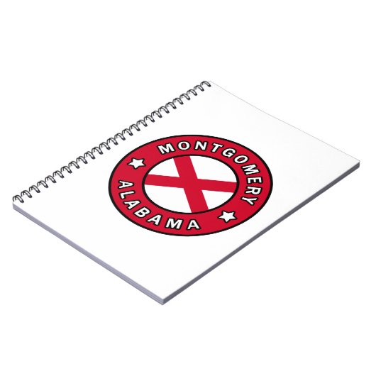 Montgomery Alabama Notizblock (Linke Seite)