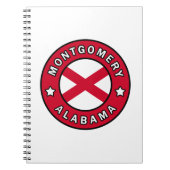 Montgomery Alabama Notizblock (Vorderseite)