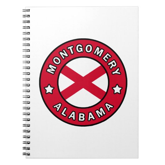 Montgomery Alabama Notizblock (Vorderseite)