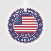 Montgomery, Alabama Ornament (Vorderseite)