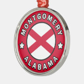 Montgomery Alabama Ornament Aus Metall (Links)