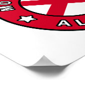 Montgomery Alabama Poster (Ecke)