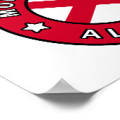 Montgomery Alabama Poster (Ecke)