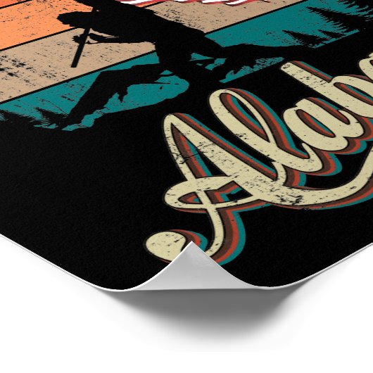 Montgomery Alabama Poster (Ecke)