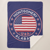 Montgomery, Alabama Sherpadecke (Vorderseite)