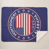 Montgomery, Alabama Sherpadecke (Vorderseite (Horizontal))