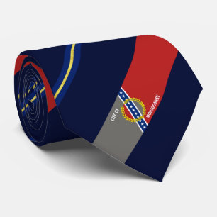 Montgomery (Alabama) Stadtflagge Neck Tie Krawatte