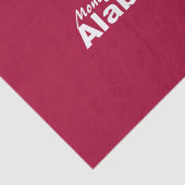 Montgomery, Alabama Tissue Paper Seidenpapier (Ausschnitt)