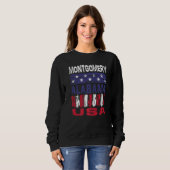 Montgomery Alabama USA Sweatshirt (Vorne ganz)