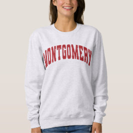 Montgomery Alabama Vintager Uni Style Sweatshirt