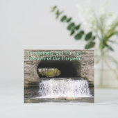 Montgomery Bell Tunnel - Pfeile der Harpeth Postkarte (Stehend Vorderseite)