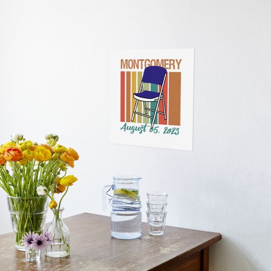 Montgomery Brawl Folding August 5 2023 Foliendrucke (Ablage(Küche))