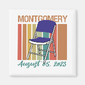 Montgomery Brawl Folding August 5 2023 Magnet (Vorne)