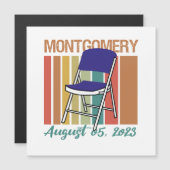 Montgomery Brawl Folding August 5 2023 Magnetkarte (Vorne/Hinten)