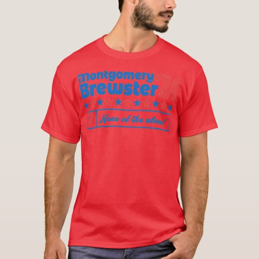Montgomery Brewster 2024 T-Shirt (Vorderseite)