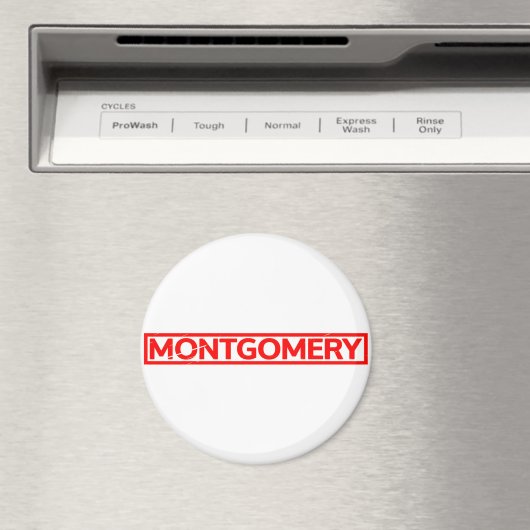 Montgomery-Briefmarke Magnet (In Situ (Geschirrspüler))