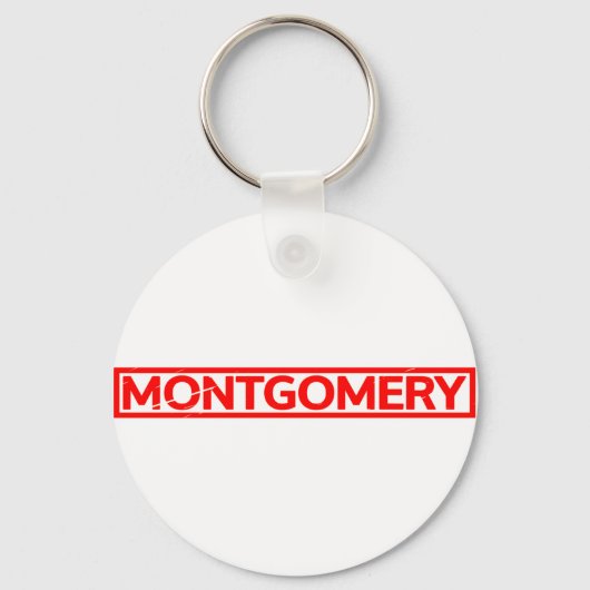 Montgomery-Briefmarke Schlüsselanhänger (Vorderseite)