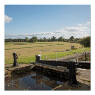 Montgomery Canal Shropshire England Poster